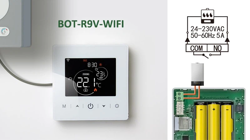 battery power WiFi thermostat battery power WiFi thermostat